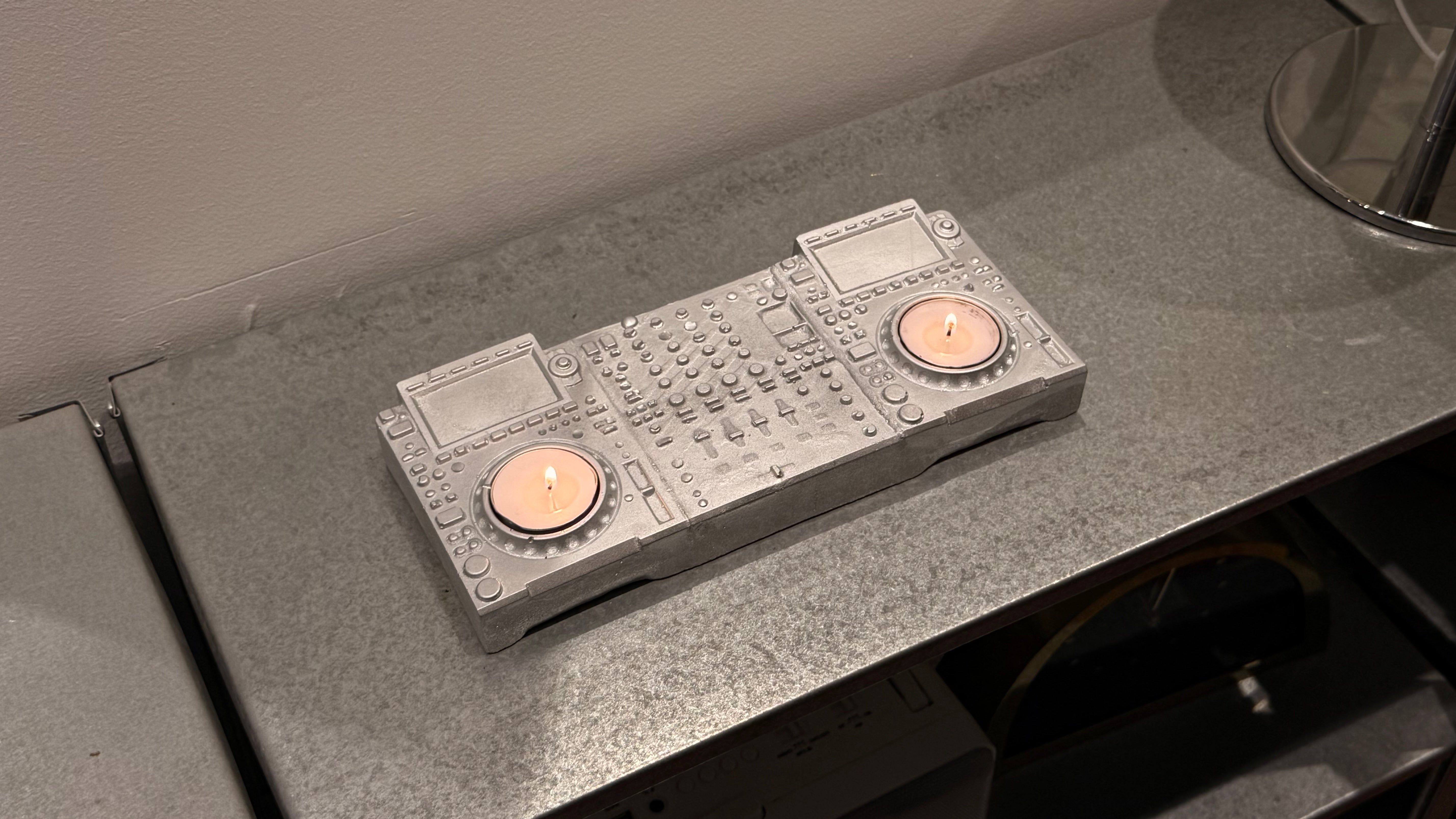 Cdj Candle Holder – Dos Santos Collective