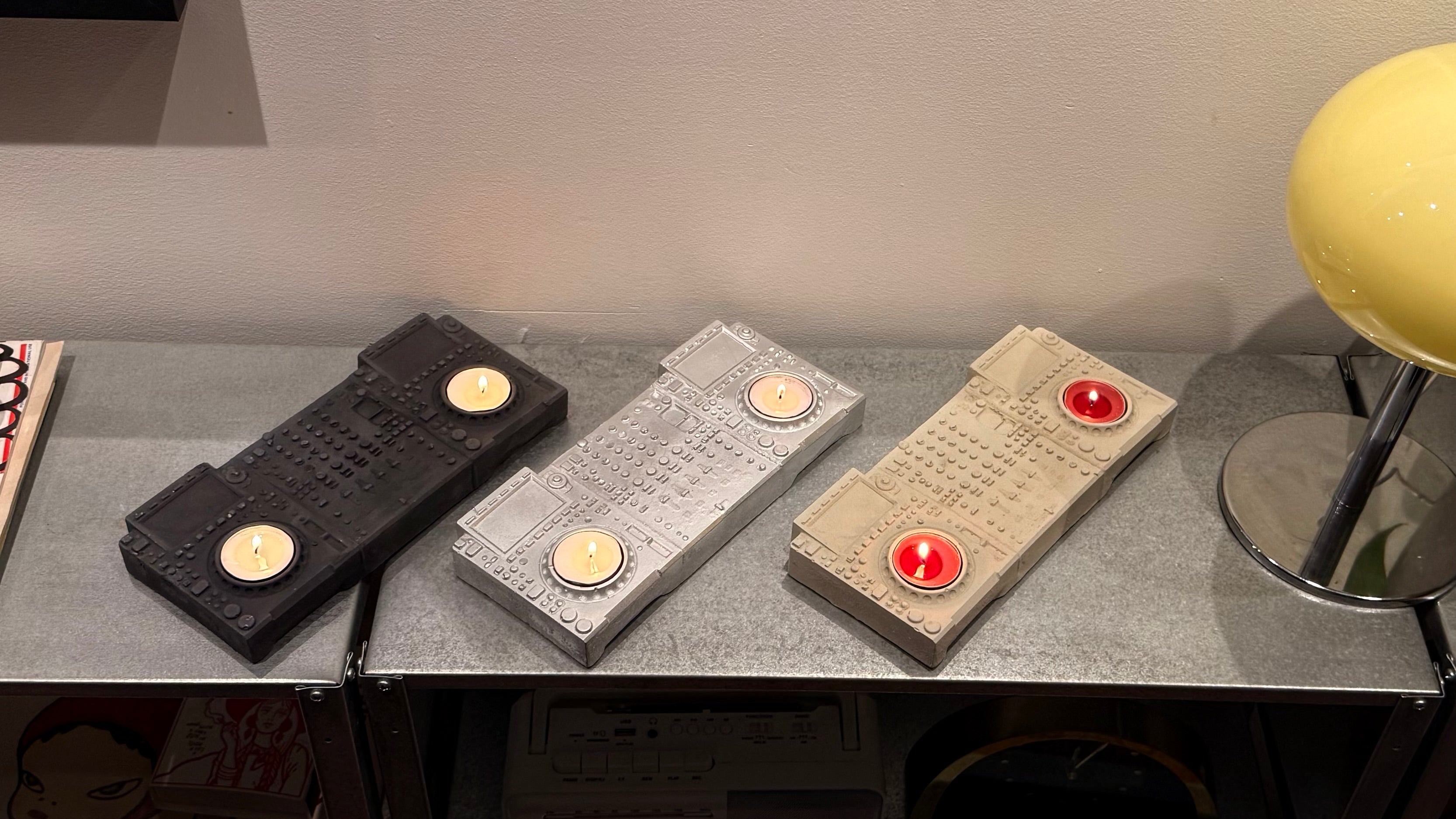 Cdj Candle Holder – Dos Santos Collective